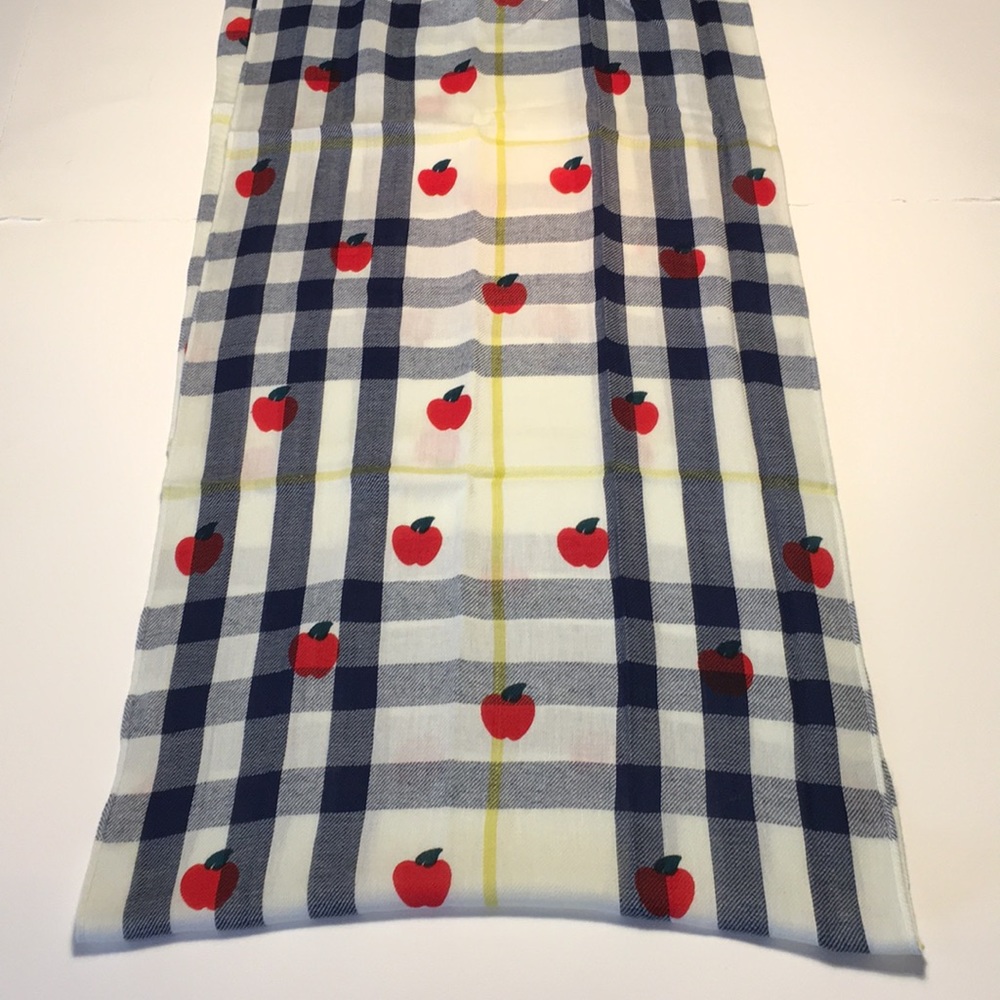 Talbots Multi-Check Scarf NWT - Picture 2 of 14